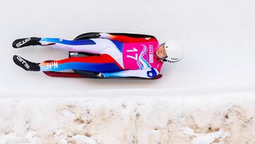 Descenso de v¨¦rtigo a 120 km/h en Saint Moritz