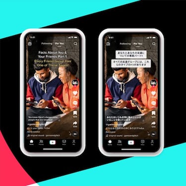 TikTok por fin añade un traductor para stickers y subtítulos automáticos