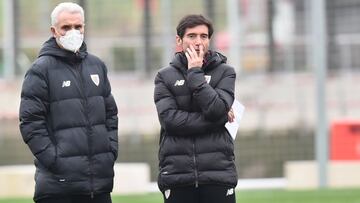 05/02/21 ENTRENAMIENTO  ATHLETIC DE BILBAO
 MARCELINO