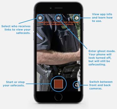 Un "periscope" para avisar en directo en caso de emergencia