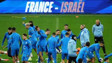 Francia - Israel, un duelo de alto riesgo en Nations League