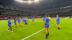 América entrenó en el Azteca previo a la ida de Semifinales frente a Chivas