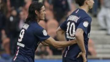 Cavani e Ibra