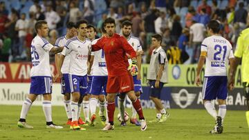 El Real Zaragoza no pudo pasar del empate en su último partido en La Romareda frente al Córdoba.