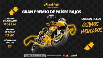 Gran Premio de Países Bajos MotoGP 2025: horarios, pronósticos y dónde ver la carrera de Assen