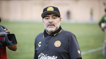 Maradona, volver&aacute; a dirigir a los Dorado de Sinaloa a partir del pr&oacute;ximo 5 de enero. 