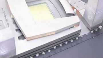 <b>FUTURA REALIDAD. </b>Se presentó la maqueta del proyecto de una posible reforma de Son Moix.