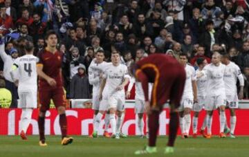 Cristiano Ronaldo marcó el 1-0 a pase de Lucas Vázquez.