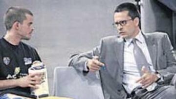 <b>CALMA TENSA. </b>Los Martínez del Estudiantes, Pedro y Gonzalo, esperan la visita de su ex equipo