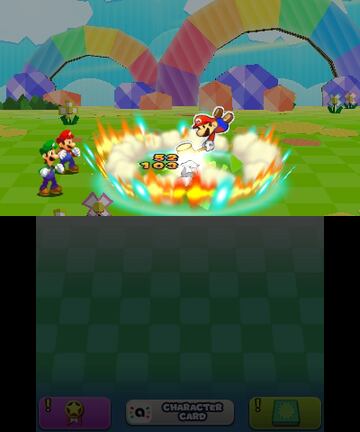 Captura de pantalla - Mario & Luigi: Paper Jam Bros. (3DS)