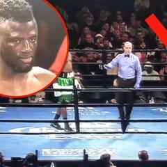 Lo nunca visto en el boxeo: suena la campana y abandona el ring... ¡ojo a la cara del rival!