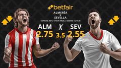 UD Almería vs. Sevilla FC: horario, dónde ver, pronósticos y cuadro