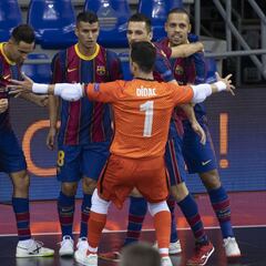 Betis-Barça y Jaén-Santa Coloma, semifinales de Copa del Rey