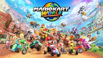 mario kart world