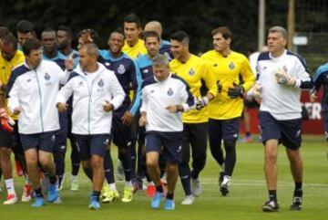 Primera sesión de Casillas con el Oporto