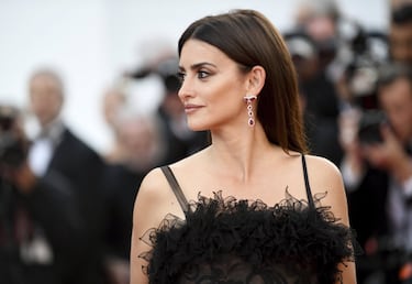 Penelope Cruz a su llegada a la inauguracin de la 71? edicin del Festival de Cannes con la proyeccin de la pelcula "Todos lo saben".