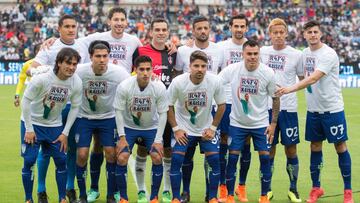 Foto de acción durante el partido Pachuca vs Atlas correspondiente a la Jornada 17 de la Liga BBVA Bancomer MX del Torneo Clausura 2018, en el estadio Hidalgo.