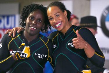 Las jamaicanas de bobsleigh bautizan al trineo: "Usain Bolt"
