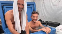 La divertida forma de Vergne y Lotterer para combatir el calor
