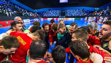 Los bombos dictan el destino de España en la Eurocopa de fútbol sala