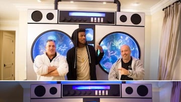 Jimmy Butler y su acuario de dos toneladas... con forma de radio