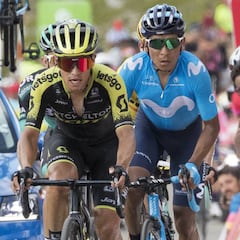 Nairo Quintana: "Movistar Team decidió que el líder es Valverde"