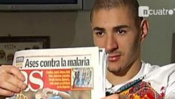 <b>SU SUEÑO.</b> "Siempre dije que me gustaría jugar en el Madrid". Karim Benzema, el delantero más deseado de Europa, fue entrevistado en el programa de Canal + 'Fiebre Maldini', en el que reafirmó su deseo de vestir la camiseta blanca, un deseo que ya desveló en el Diario AS el pasado 16 de diciembre.