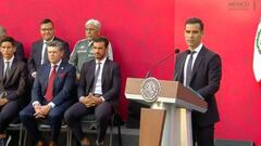 Enrique Peña Nieto: "No van solos, todo México los acompañará en el Mundial"