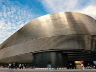 El estadio Santiago Bernabéu.