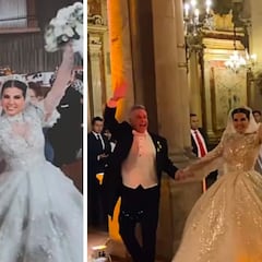 Así fue la boda de Alexis Ayala y Cinthia Aparicio: las fotos y vídeos de la ceremonia