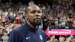 Kevin Durant returns to Team USA practice ahead of Olympics opener