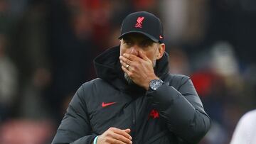 Klopp, entrenador del Liverpool.