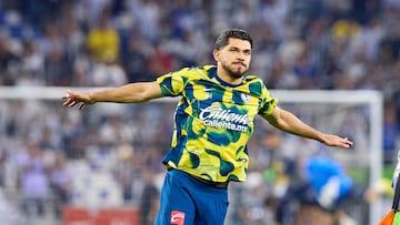 Henry Martin of America during the final second-leg match between Monterrey and America as part of the Torneo Apertura 2024 Liga MX at BBVA Bancomer Stadium, on December 15, 2024 in Monterrey, Nuevo Leon, Mexico.