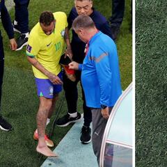 ¡Neymar, lesionado!