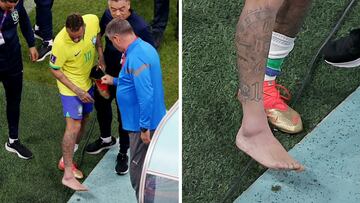 ¡Neymar, lesionado!