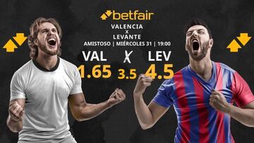 Valencia CF vs. Levante UD: horario, TV, pronósticos y estadísticas