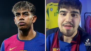 Lamine Yamal se enzarza con un tiktoker tras el partido con el Atleti: “Estás borracho...”