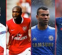 ¿Quiénes son los jugadores más destacados que han jugado para Arsenal y Chelsea?