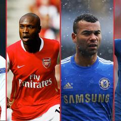 ¿Quiénes son los jugadores más destacados que han jugado para Arsenal y Chelsea?