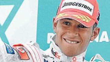 <b>EL HOMBRE DE MODA. </b>Lewis Hamilton ha revolucionado la F-1 con sus resultados, ya que no se ha apeado del podio en las tres primeras carreras de 2007.