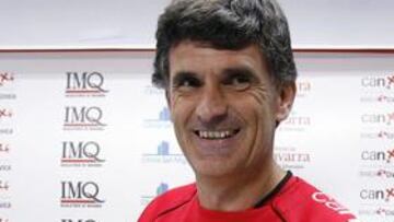 Mendilibar, en rueda de prensa.