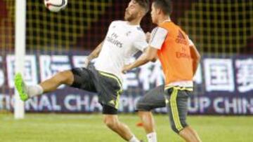 Ramos y Cristiano saldrán de inicio frente al Galatasaray
