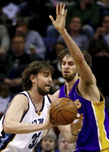 El pívot jugó desde 2008 hasta 2019 en Memphis Grizzlies, aunque fue elegido en el draft de 2007 por Los Angeles Lakers. En esta franquicia es una absoluta leyenda.