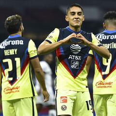 Santiago Naveda se estrena como goleador del América y de la Liga MX