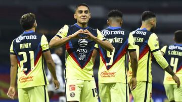 Santiago Naveda se estrena como goleador del América y de la Liga MX