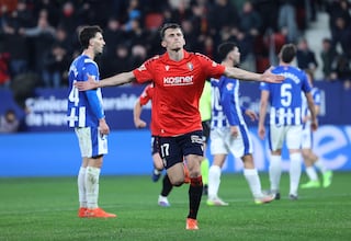 Budimir da un respiro a Osasuna