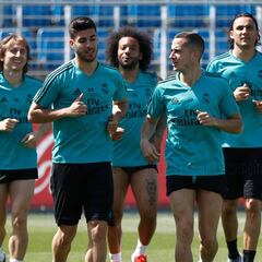 El Real Madrid vuelve al trabajo tras su victoria en Múnich