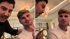 Timo Werner’s jaw-dropping reaction to fan’s question about missing open goals