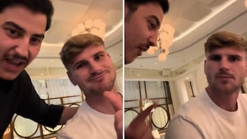 Timo Werner’s jaw-dropping reaction to fan’s question about missing open goals