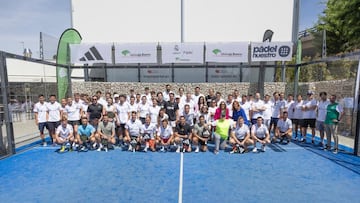 Casillas inaugura el IV Circuito de P¨¢del Fundaci¨®n Real Madrid by Unicaja Banco